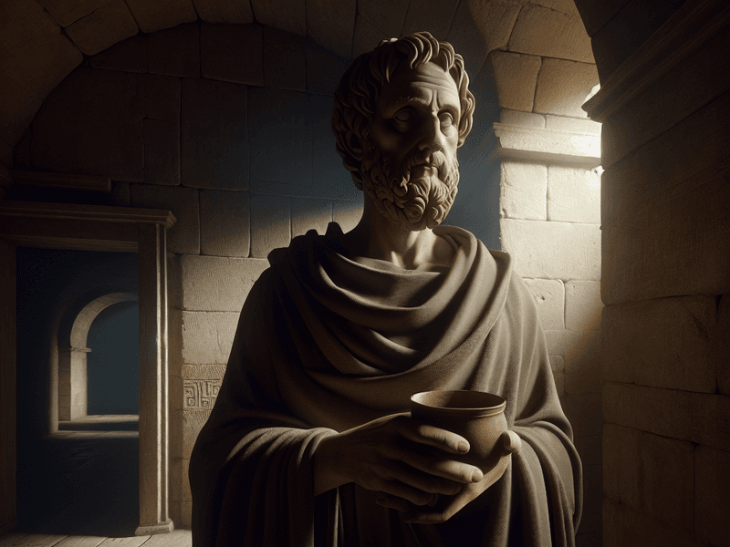 Sócrates em seu momento final